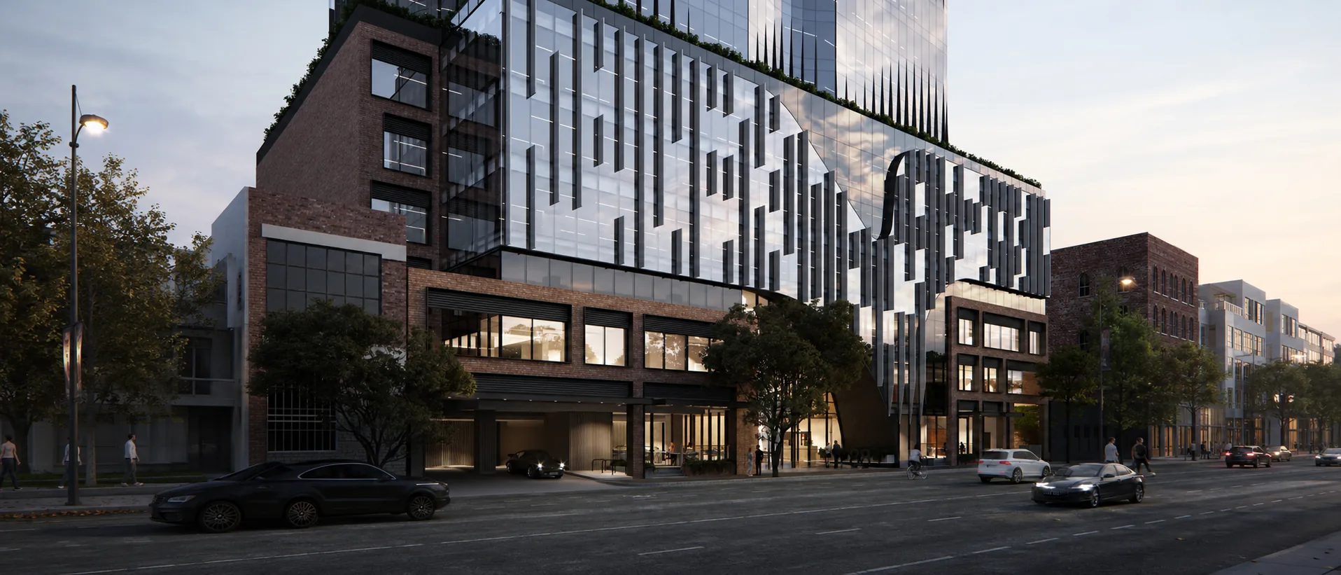 Products and production facade systems background