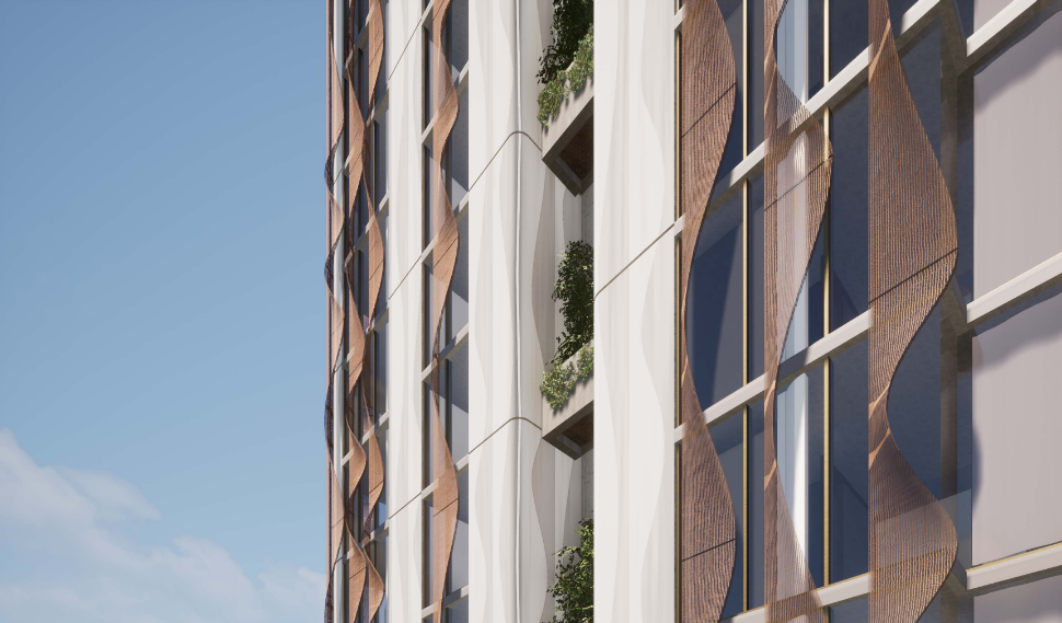 Residential facade project reference