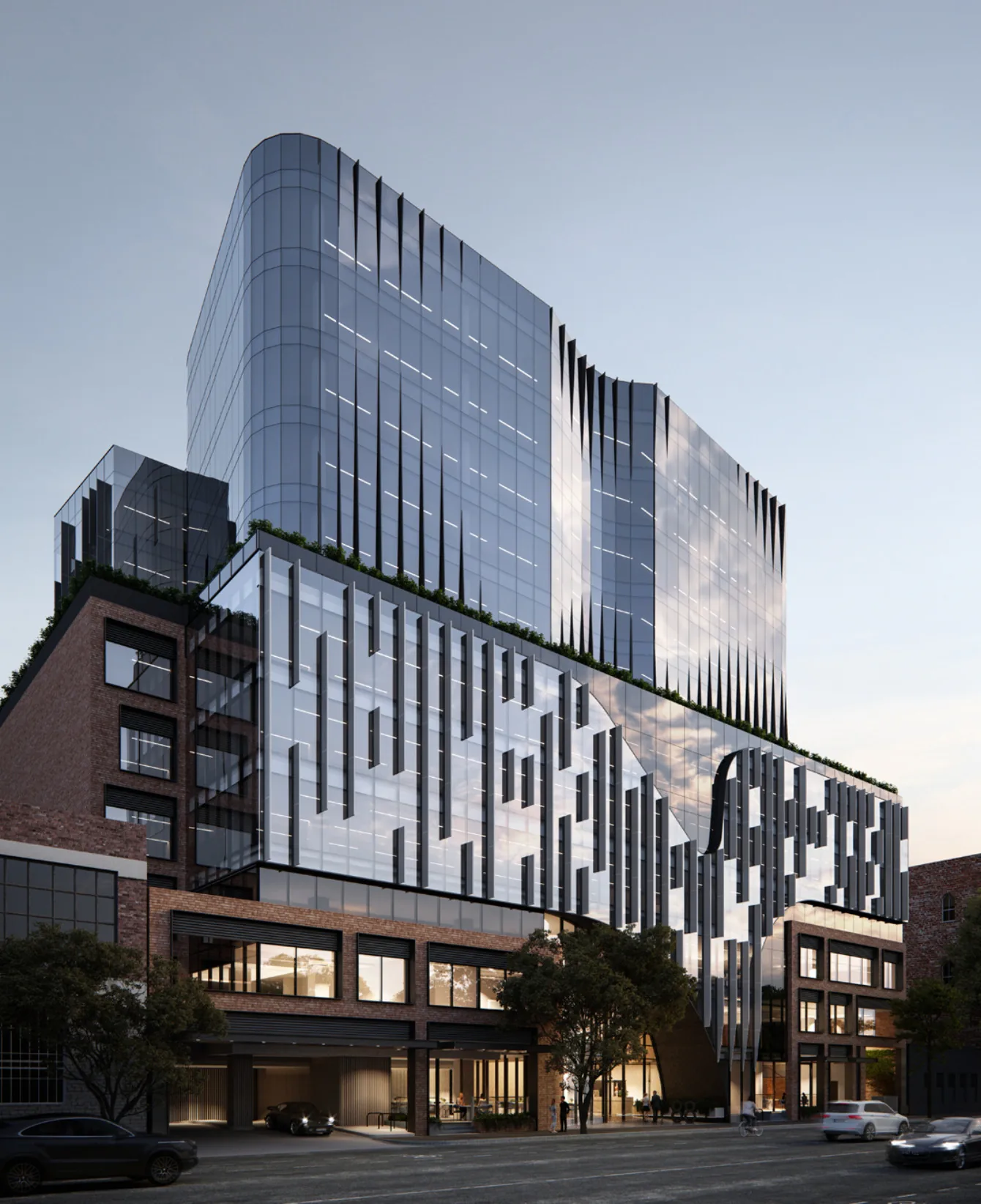 88 Laurens tower facade