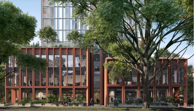 Bryson Chatswood window wall facade reference